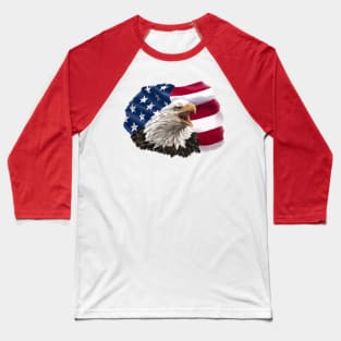 American Bald Eagle Baseball T-Shirt